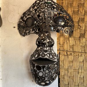 Visage Murale Vision d'Acier