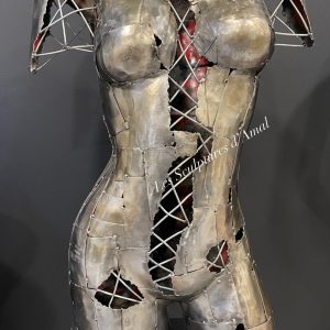 Buste femme en Métal